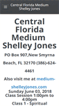 Mobile Screenshot of centralfloridamedium.com